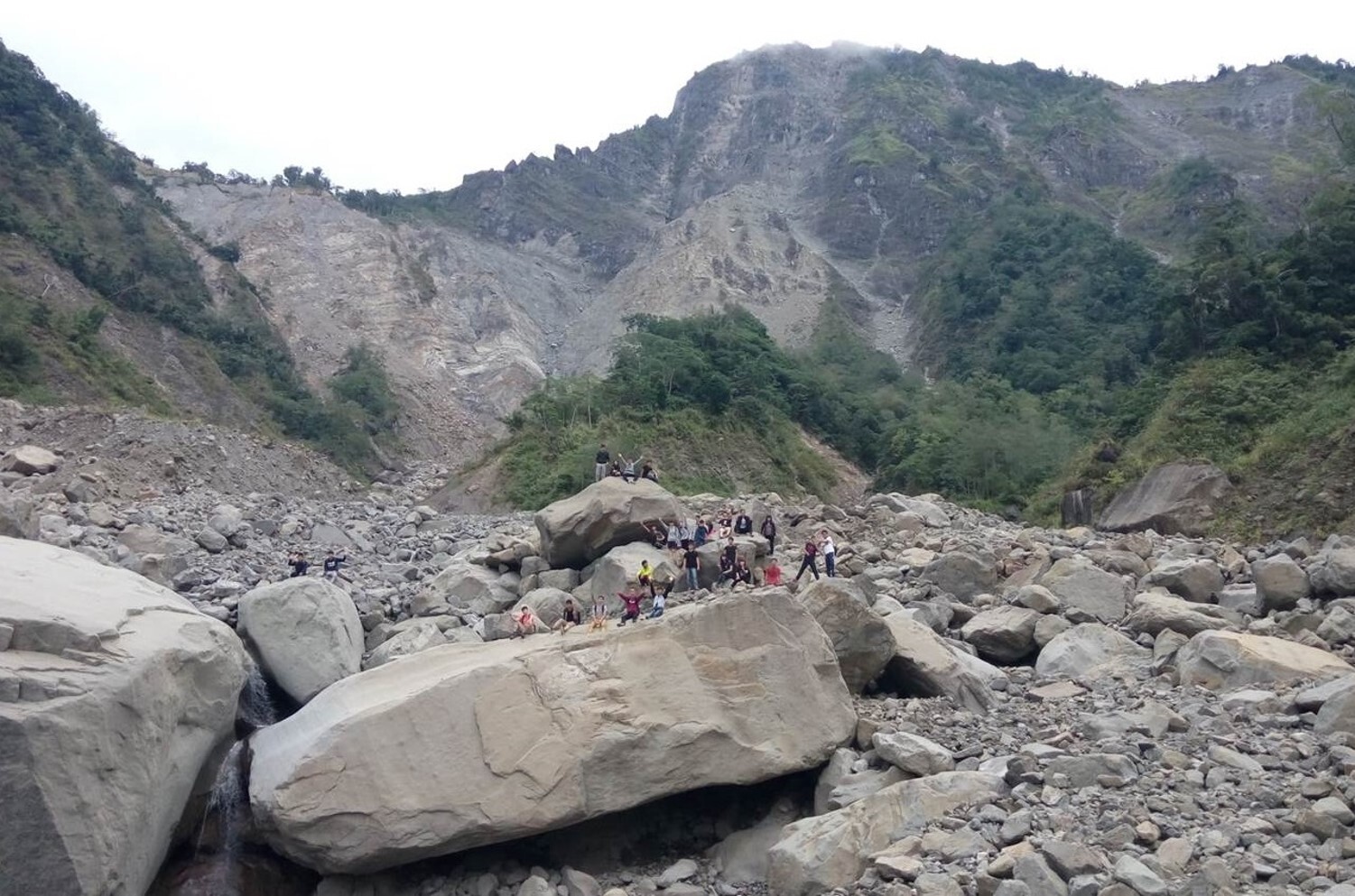 山崩、土石流歷史