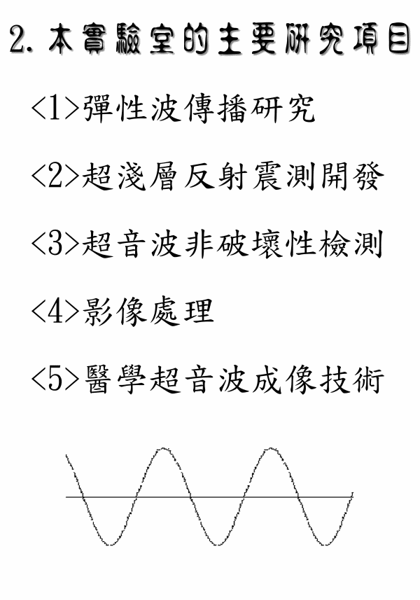 主要研究項目